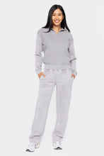 Load image into Gallery viewer, Mono B Elastic Waist Fleece Pants with Pockets
