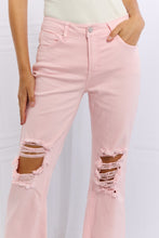 Load image into Gallery viewer, RISEN Miley Full Size Distressed Ankle Flare Jeans