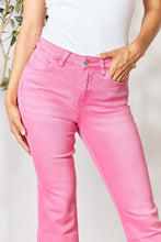 Load image into Gallery viewer, BAYEAS Frayed Hem Bootcut Jeans