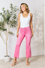 Load image into Gallery viewer, BAYEAS Frayed Hem Bootcut Jeans