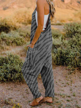 Load image into Gallery viewer, Full Size Printed V-Neck Sleeveless Jumpsuit