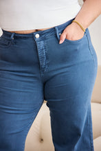Load image into Gallery viewer, RFM Full Size Tummy Control High Waist Raw Hem Jeans
