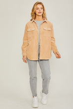 Load image into Gallery viewer, Corduroy Reversible Button Down Jacket
