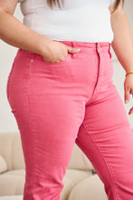 Load image into Gallery viewer, RFM Full Size Tummy Control High Waist Raw Hem Jeans

