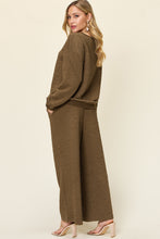 Load image into Gallery viewer, Double Take Full Size Texture Long Sleeve Top and Pants Set
