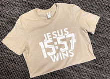 Load image into Gallery viewer, Jesus Wins Short-Sleeve Tee
