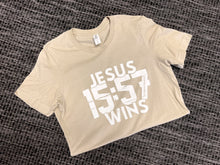 Load image into Gallery viewer, Jesus Wins Short-Sleeve Tee
