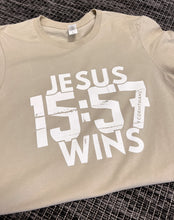Load image into Gallery viewer, Jesus Wins Short-Sleeve Tee
