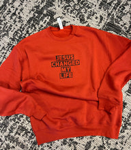 Load image into Gallery viewer, Jesus Changed My Life Sweatshirt
