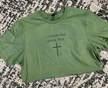 Load image into Gallery viewer, Jesus Way Short-Sleeve Tee
