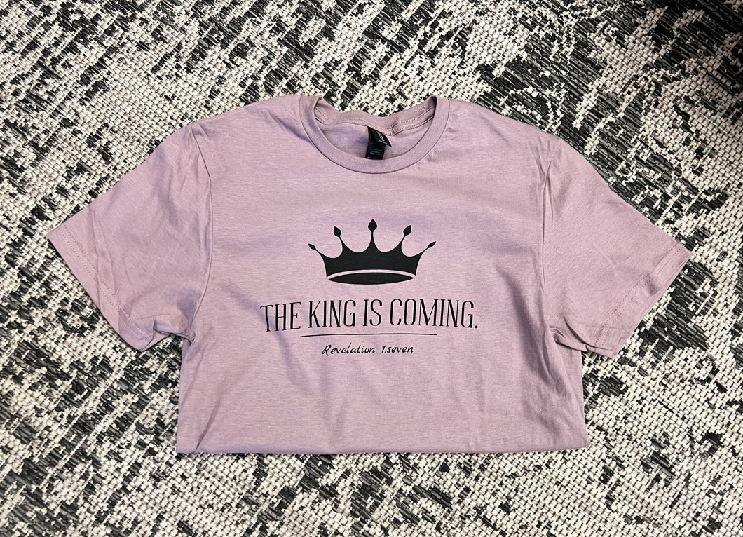 The King is Coming Short-Sleeve Tee