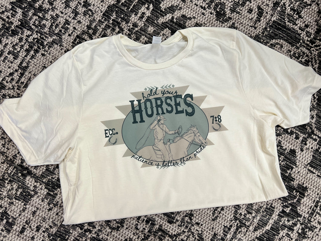 Hold Your Horses Short-Sleeve Tee