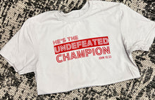 Load image into Gallery viewer, Undefeated Champion Short-Sleeve Tee
