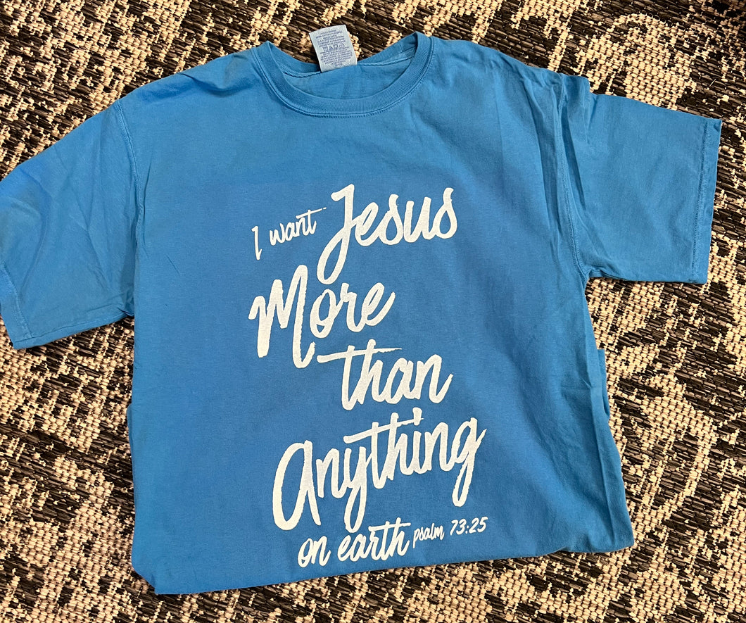 Jesus More Than Anything Short-Sleeve Tee