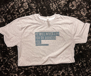 Hebrews 13:5 Short-Sleeve Tee
