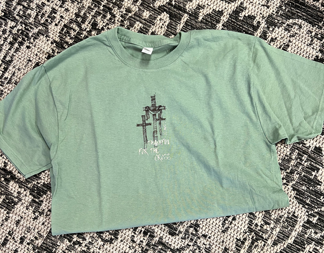Thankful For The Cross Short-Sleeve Tee