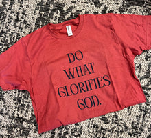Load image into Gallery viewer, Do What Glorifies God Short-Sleeve Tee
