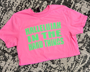 Hallelujah in the Hard Things Short-Sleeve Tee
