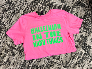 Hallelujah in the Hard Things Short-Sleeve Tee