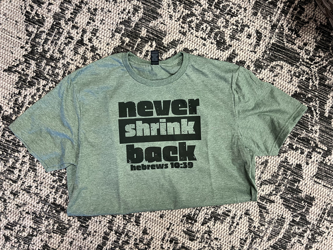 Never Shrink Back Short-Sleeve Tee