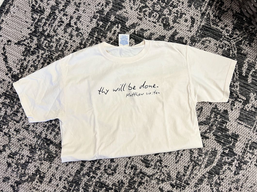 Thy Will Be Done Short-Sleeve Tee
