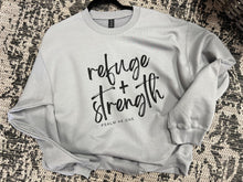 Load image into Gallery viewer, Refuge + Strength Crewneck Sweatshirt
