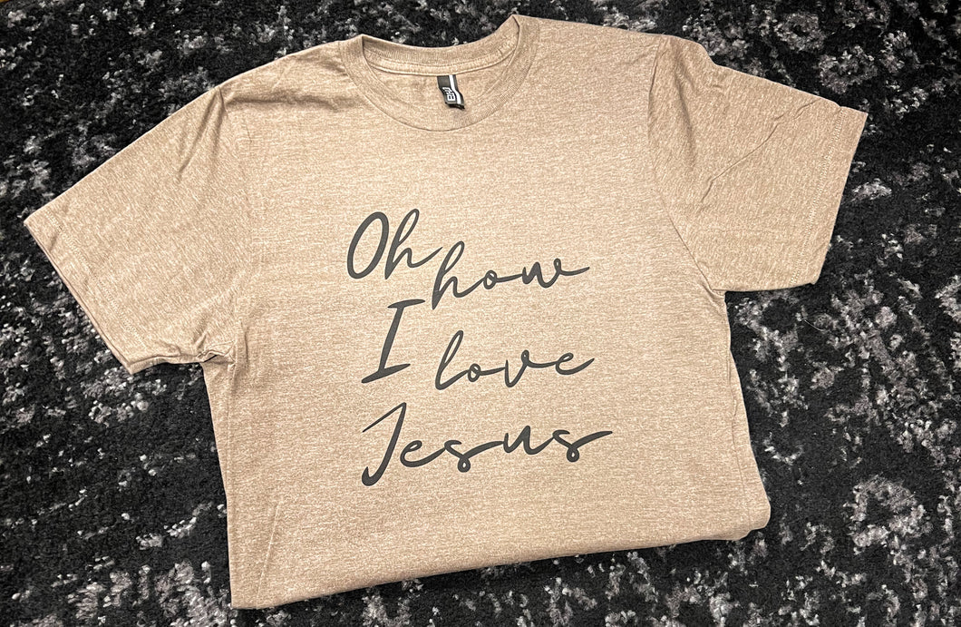 How I Love Jesus Short-Sleeve Tee