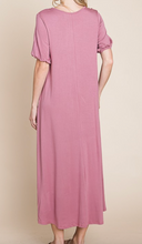 Load image into Gallery viewer, Light Plum Flowy Maxi Dress
