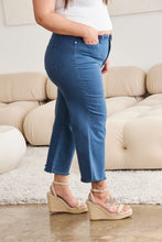 Load image into Gallery viewer, RFM Full Size Tummy Control High Waist Raw Hem Jeans
