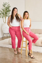 Load image into Gallery viewer, RFM Full Size Tummy Control High Waist Raw Hem Jeans
