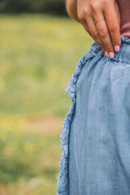Load image into Gallery viewer, Raw Hem Wide Leg Jeans

