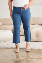 Load image into Gallery viewer, RFM Full Size Tummy Control High Waist Raw Hem Jeans
