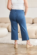Load image into Gallery viewer, RFM Full Size Tummy Control High Waist Raw Hem Jeans
