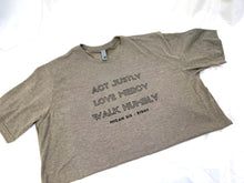 Load image into Gallery viewer, Micah 6:8 Short-Sleeve Tee
