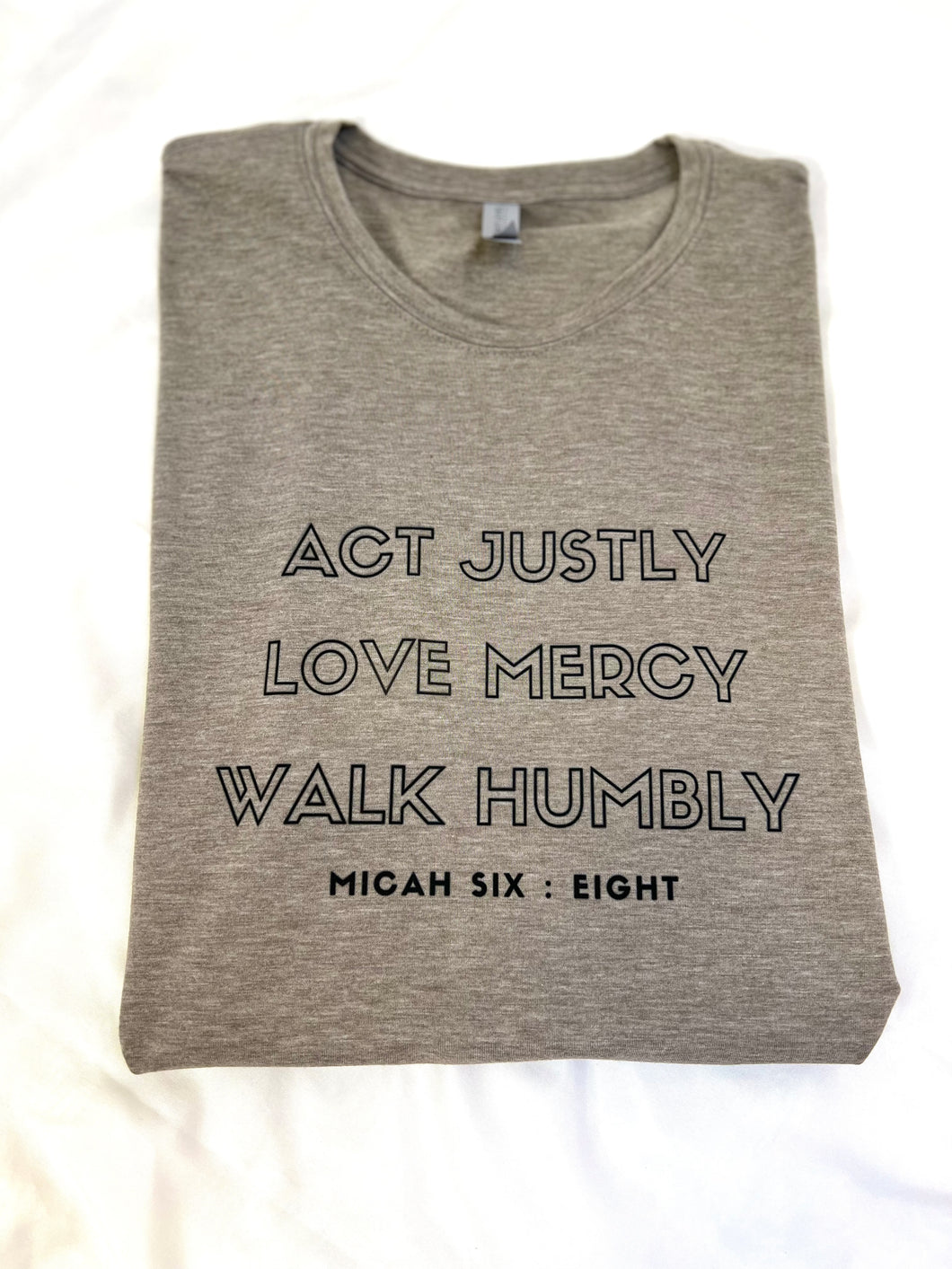 Micah 6:8 Short-Sleeve Tee