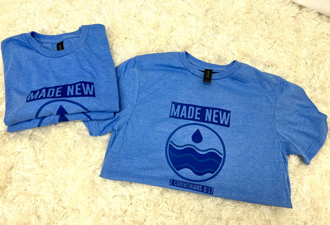 Made New Water Baptism Tee