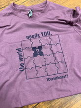 Load image into Gallery viewer, The World Needs YOU Short-Sleeve Tee
