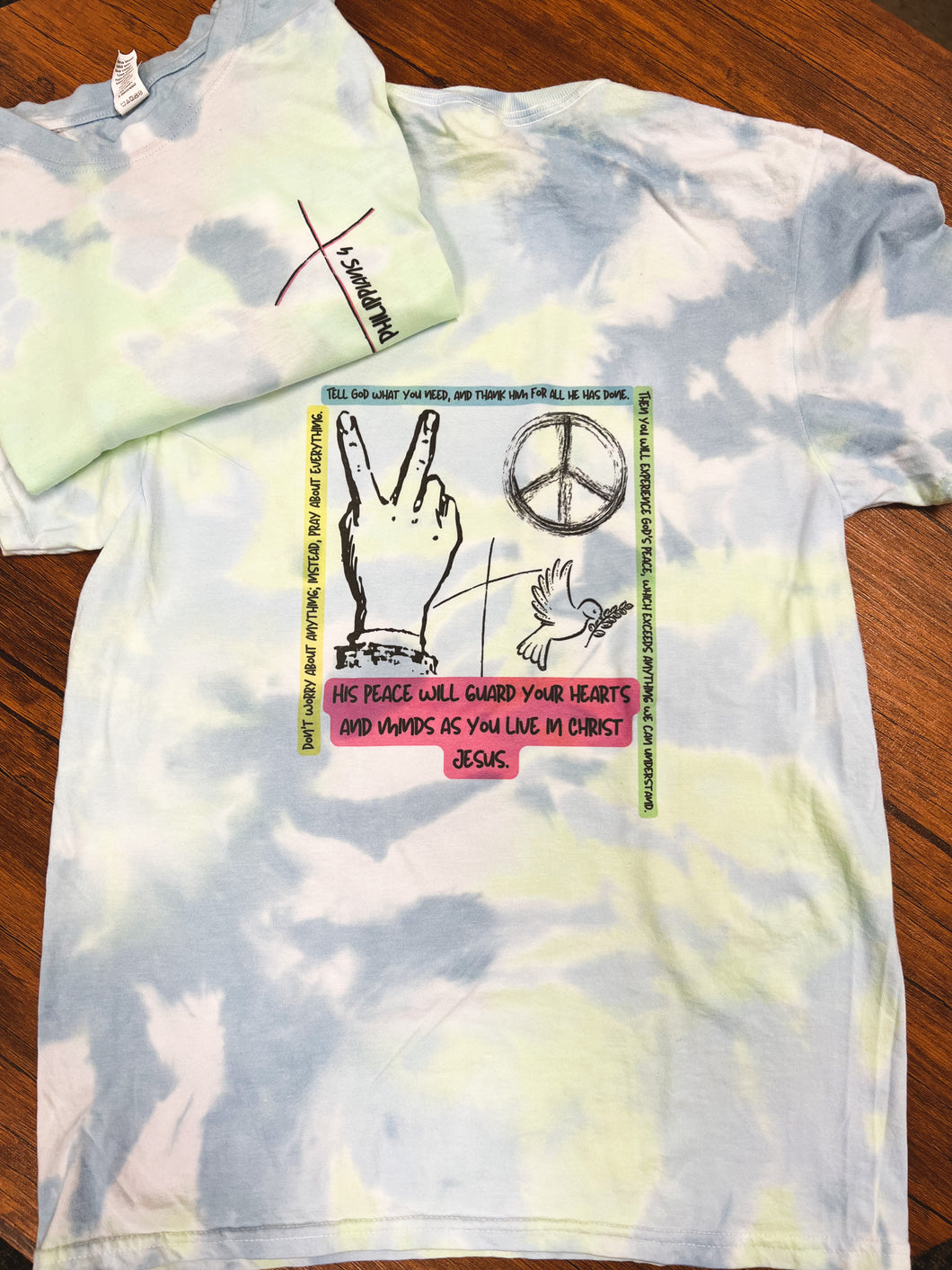 Peace Tie Dye Tee