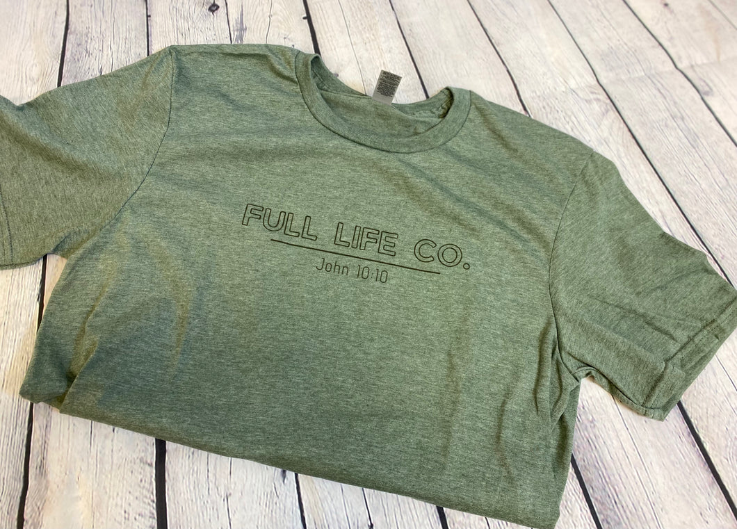 Full Life Co. Block Logo Tee