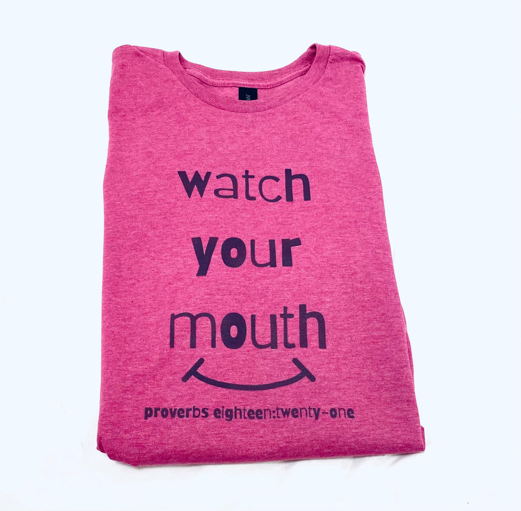 Watch Your Mouth Short-Sleeve Tee