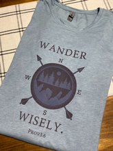 Load image into Gallery viewer, Wander Wisely Tee
